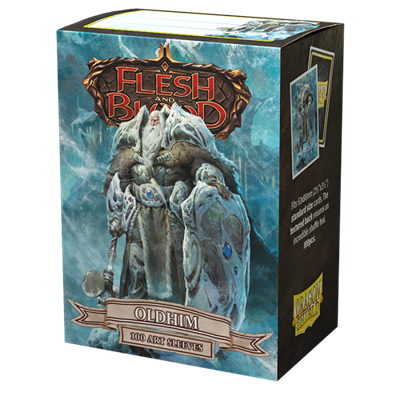 Dragon Shield Matte Art Sleeves - Flesh and Blood Oldhim (100 Sleeves) Arcane Tinmen