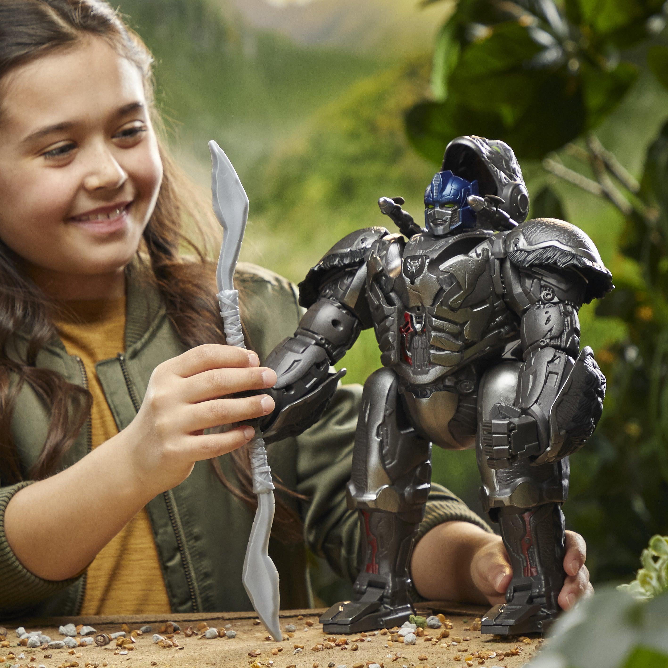 Transformers: Rise of the Beasts Command & Convert Optimus Primal Hasbro