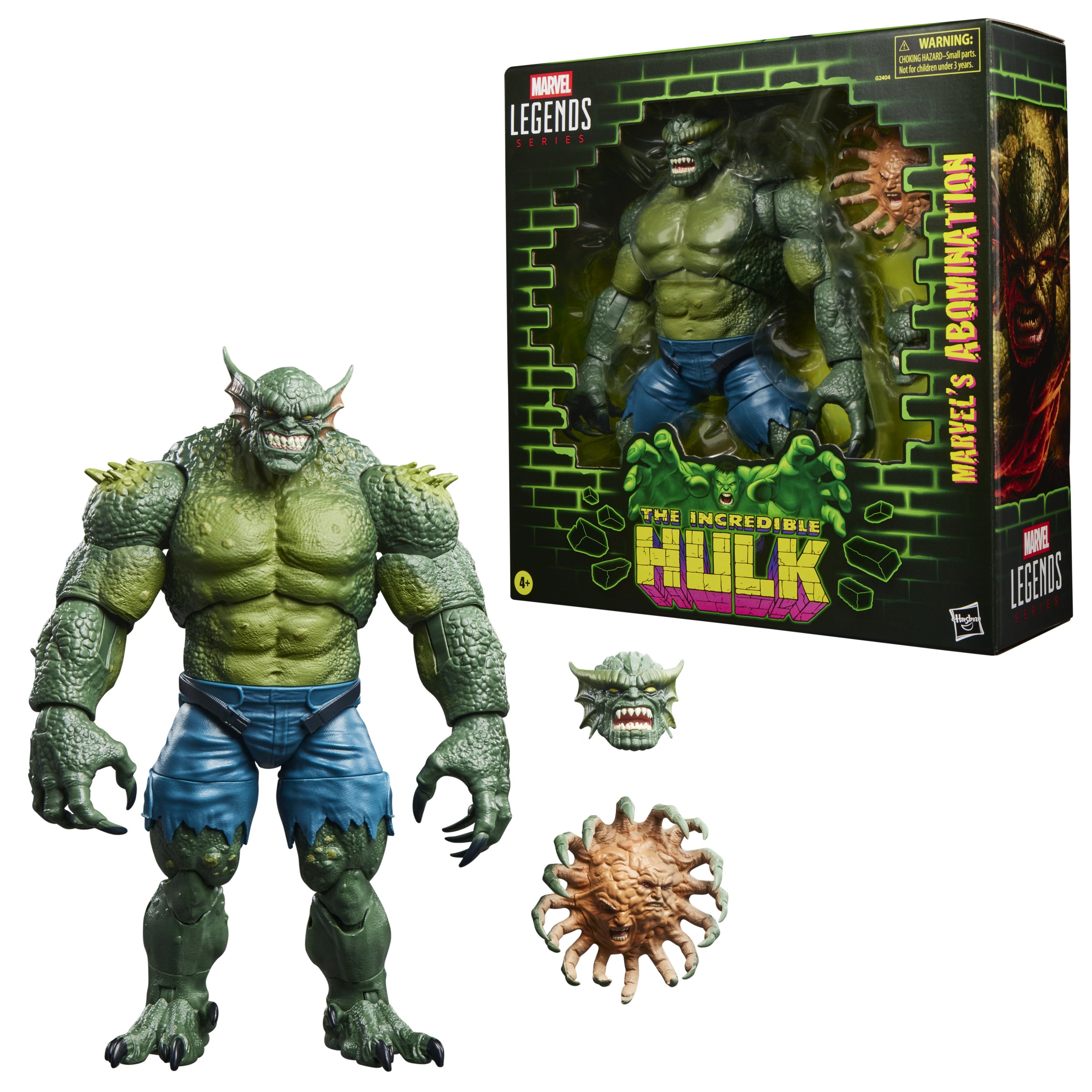 Marvel Legends Series Marvel's Abomination - Detailed 6-inch Action Figure from Hasbro