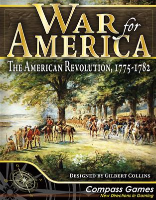 War for America: The American Revolution 1775-1782 - Strategiskt Brädspel Compass Games