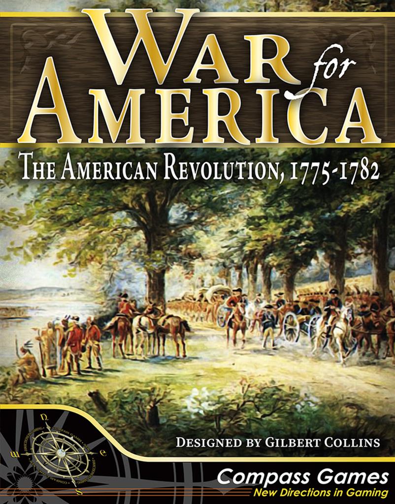 War for America: The American Revolution 1775-1782 - Strategiskt Brädspel Compass Games