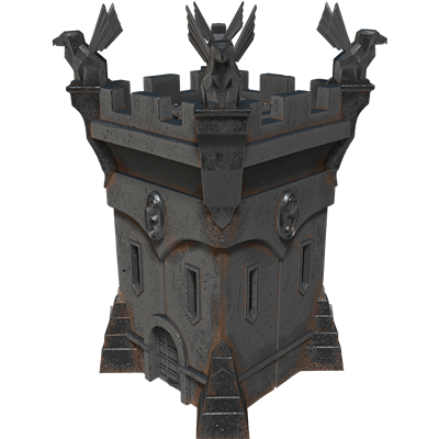 D&D Replicas of the Realms: Daern's Instant Fortress Artifact WizKids/NECA