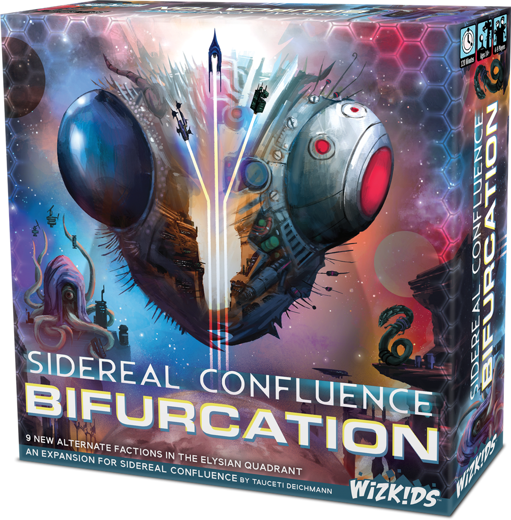 Sidereal Confluence: Bifurcation – Strategiskt Brädspel för Taktiska Tänkare