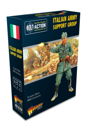 Bolt Action - Italienska Arméns Stödkraft Warlord Games