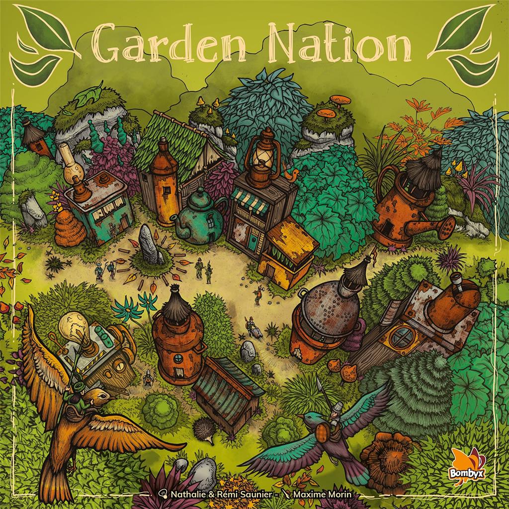 Garden Nation - Strategiskt Brädspel för 2-4 Spelare Bombyx