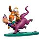 Staty Dino, Pebbles och Bamm-Bamm – The Flintstones – Art Skala 1/10 Iron Studios & MiniCo