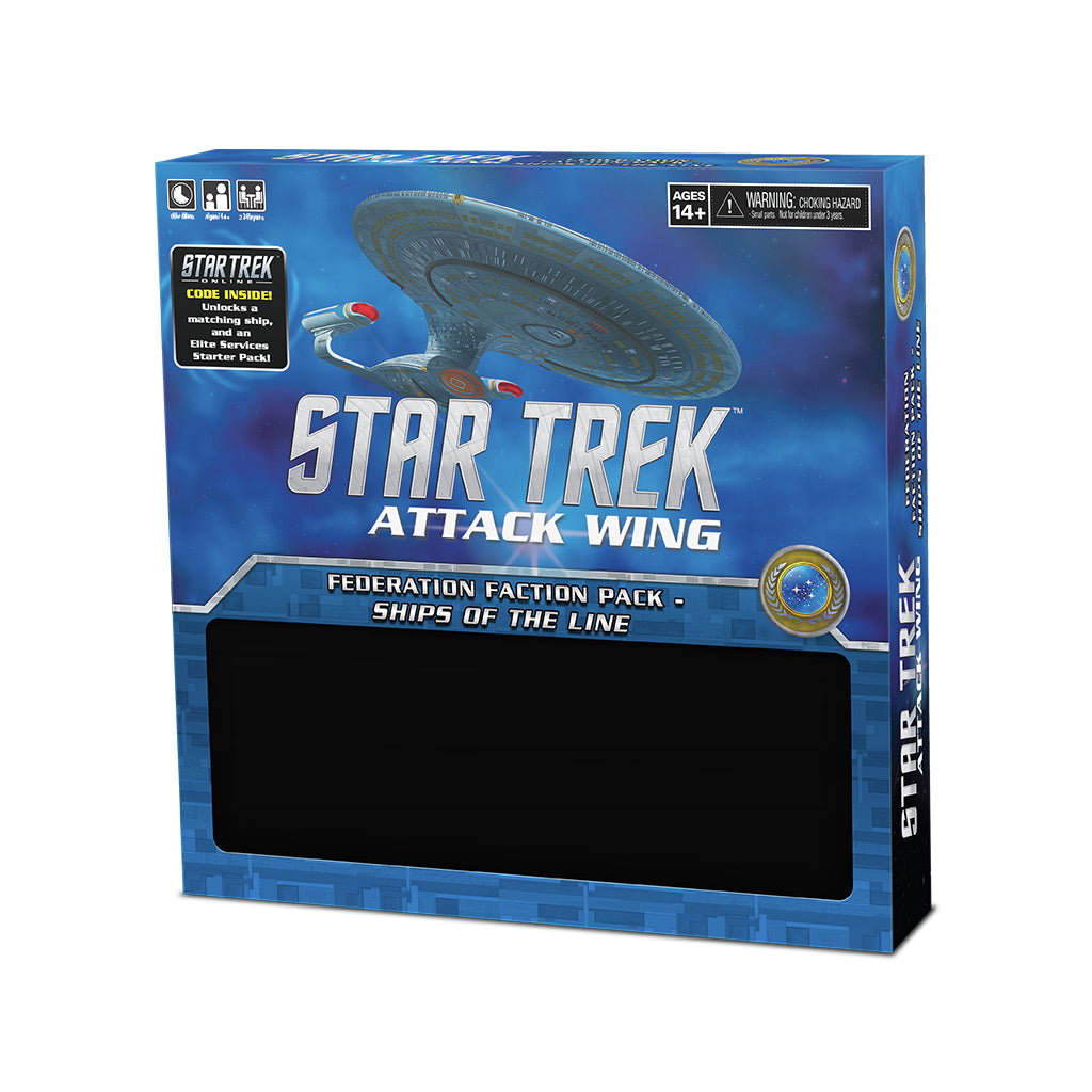 Star Trek: Attack Wing Federation Faction Pack - Ships of the Line WizKids/NECA