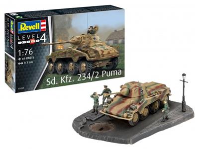 Revell Sd.Kfz. 234/2 Puma - Panzerspähwagen Modell Revell