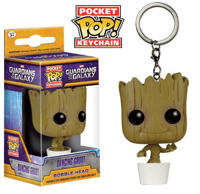 Funko Pocket POP Nyckelring - MARVEL - GUARDIANS OF THE GALAXY - Dancing Groot