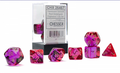 Gemini Polyhedral Tärningsset Röd-Violett/Guld - 7 Die Chessex