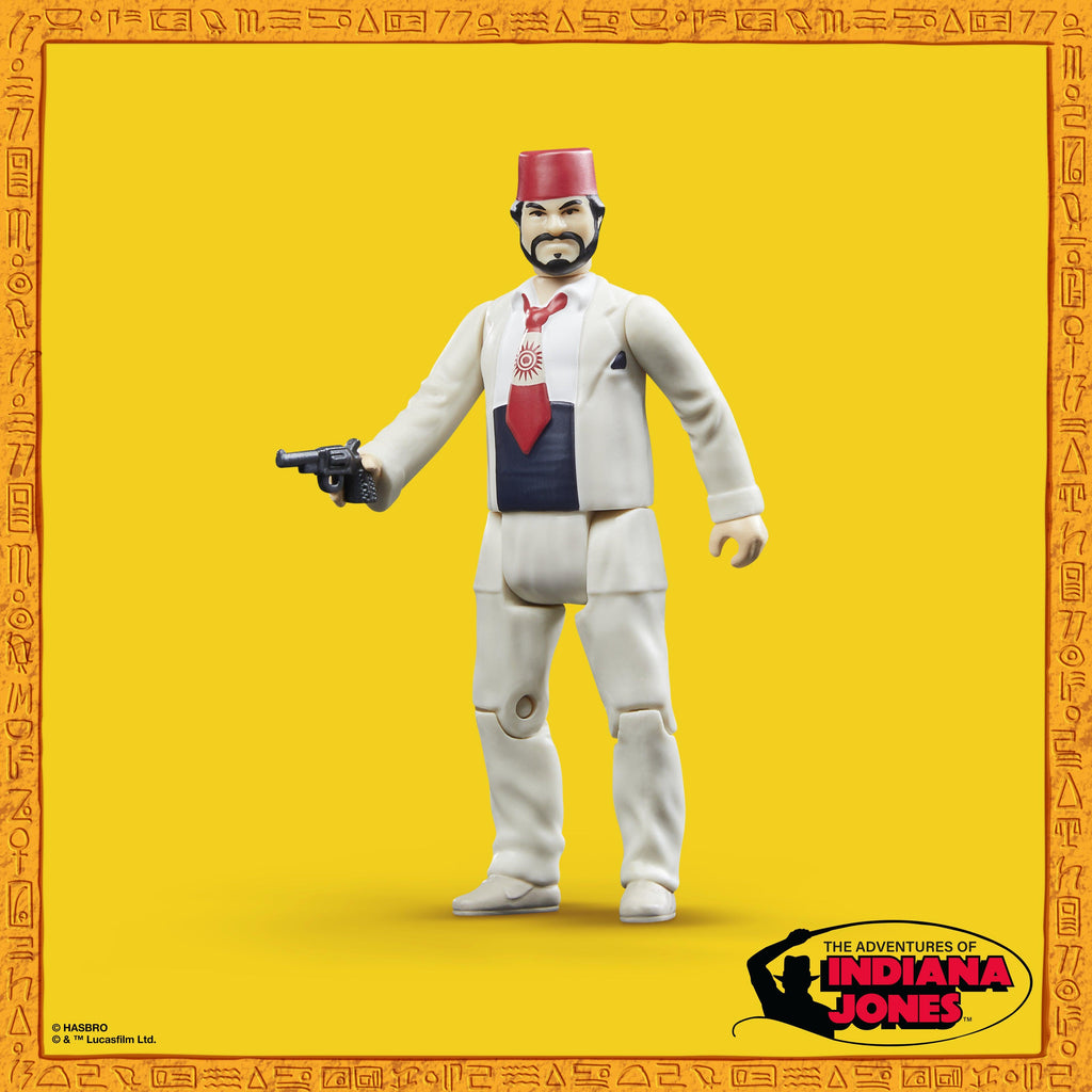 Indiana Jones Retro Collection Sallah Figur Hasbro