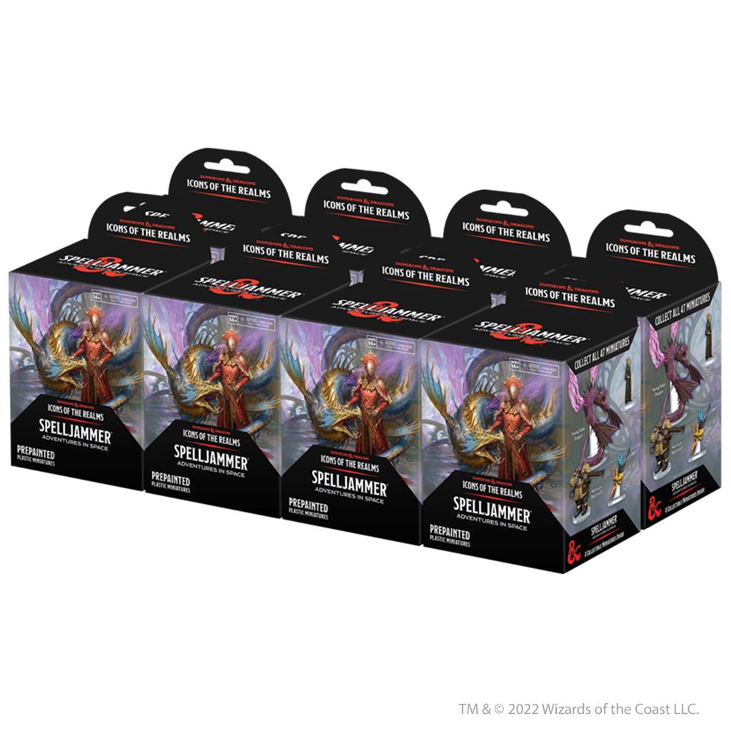 D&D Icons of the Realms: Spelljammer Adventures in Space - 8ct. Booster Brick (Set 24)
