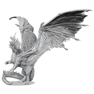 D&D Nolzur's Marvelous Miniatures: Gargantuan Red Dragon WizKids/NECA
