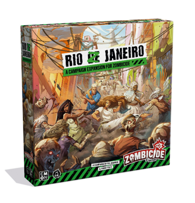Zombicide: Rio Z Janeiro – Kampsats för andra utgåvan med karnevalstema från Rio de Janeiro