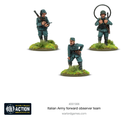 Bolt Action - Italienska Arméns Framåtobservatörsteam Warlord Games