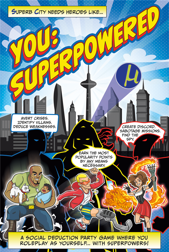 You: Superpowered - Spel med superkrafter Neon Mu Games