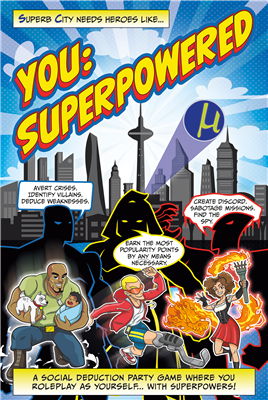 You: Superpowered - Spel med superkrafter Neon Mu Games