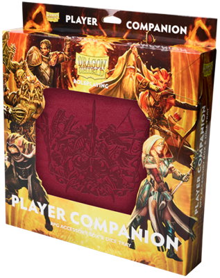 Dragon Shield RPG Player Companion - Blood Red Arcane Tinmen