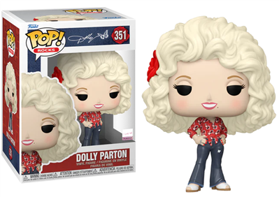 Funko POP Rocks: Dolly Parton ('77 Tour) Samlarfigur Funko