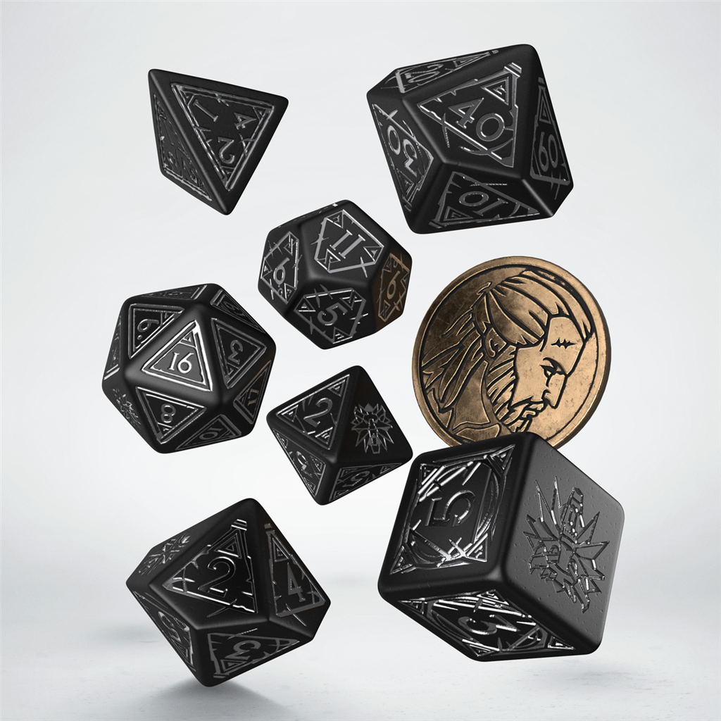 The Witcher Tärningsset - Geralt och den Silver Svärdet Q-Workshop