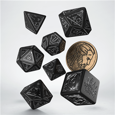 The Witcher Tärningsset - Geralt och den Silver Svärdet Q-Workshop