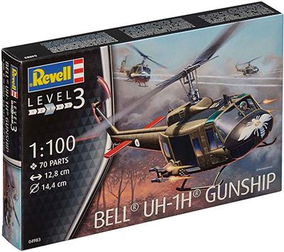 Revell Bell® UH-1H® Gunship - Modellkit 1:100 Revell