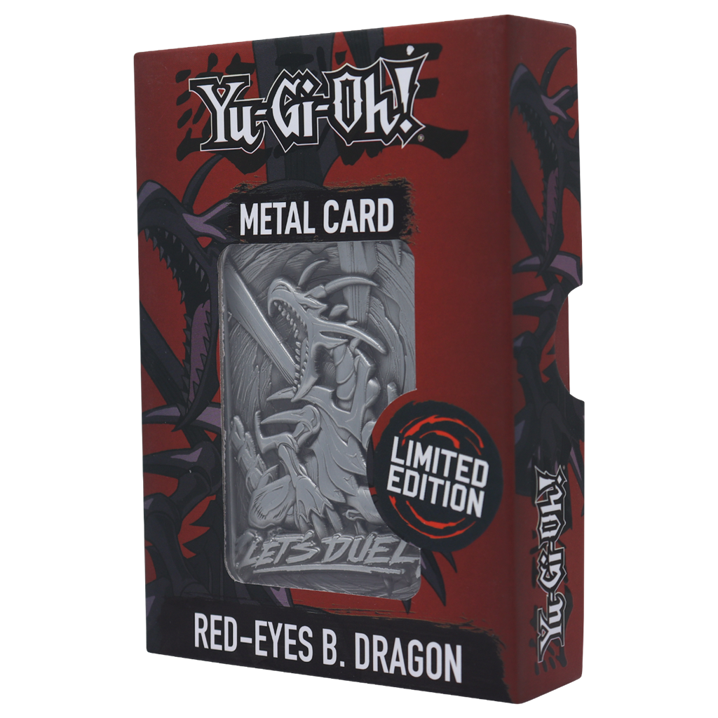 Yu-Gi-Oh! Limited Edition Collectible - Red Eyes B. Dragon Fanattik
