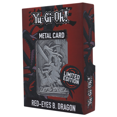 Yu-Gi-Oh! Limited Edition Collectible - Red Eyes B. Dragon Fanattik