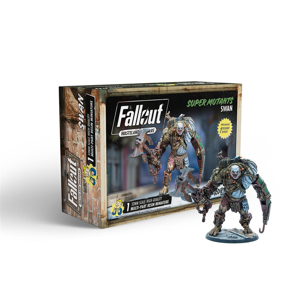 Fallout Wasteland Warfare - Super Mutants: Swan - EN Modiphius Entertainment