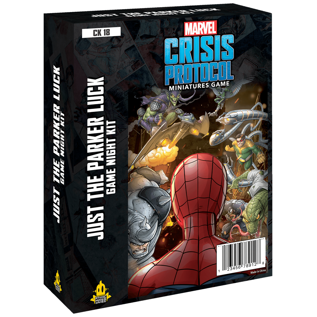 Marvel Crisis Protocol: Just the Parker Luck Game Night Kit - EN Atomic Mass Games