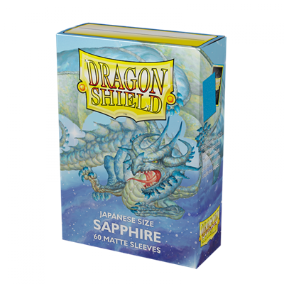 Dragon Shield Small Sleeves - Japansk Matt Safir 'Turikos' (60 Sleeve) Arcane Tinmen