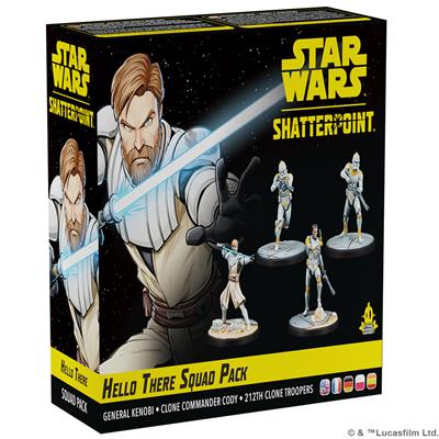 Star Wars: Shatterpoint - Hello There – General Obi-Wan Kenobi Squad Pack Atomic Mass Games