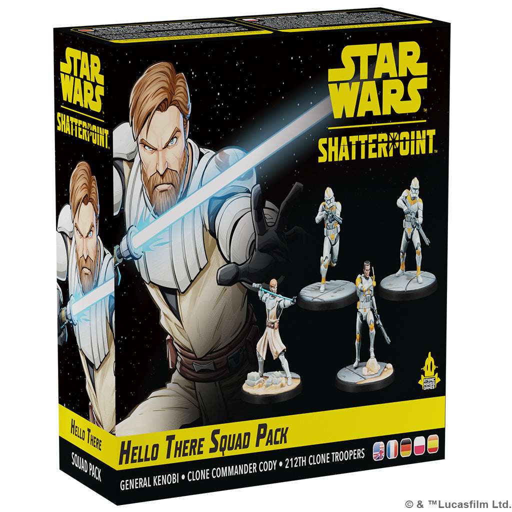 Star Wars: Shatterpoint - Hello There – General Obi-Wan Kenobi Squad Pack Atomic Mass Games
