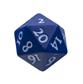 UP - Vivid Heavy Metal Dice: Blå Ultra Pro