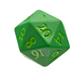 UP - Vivid Heavy Metal Dice: Green Ultra Pro