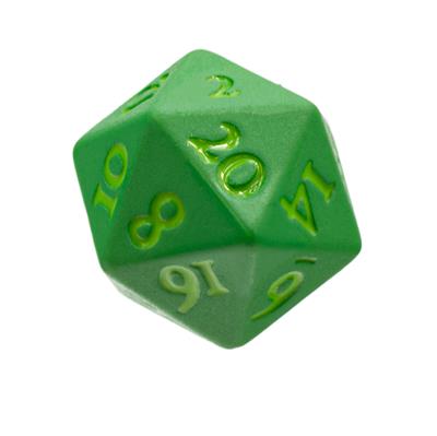 UP - Vivid Heavy Metal Dice: Green Ultra Pro