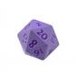 UP - Vivid Heavy Metal Dice: Lila Ultra Pro