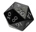 UP - Vivid Heavy Metal Dice: Black Ultra Pro