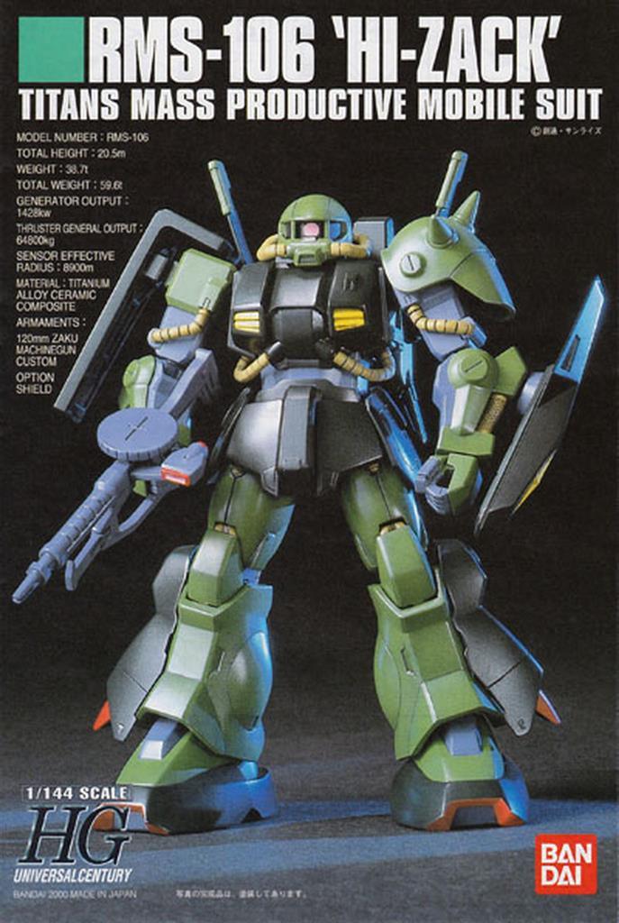 1/144 High Grade Universal Century Gundam HI-Zack Bandai