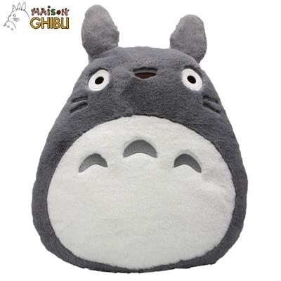 My Neighbor Totoro - Nakayoshi Cushion (45 cm) - Grey Totoro