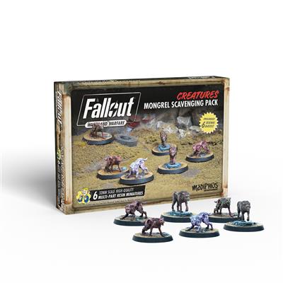 Fallout: Wasteland Warfare - Mongrel Scavenging Pack Modiphius Entertainment
