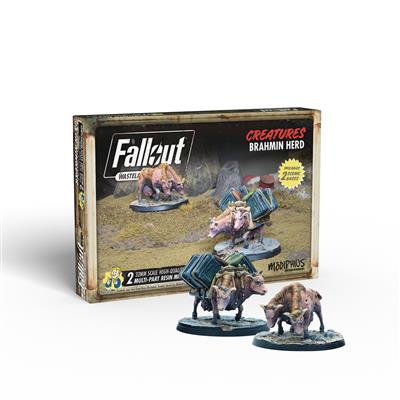 Fallout: Wasteland Warfare - Brahmin Herd Modiphius Entertainment