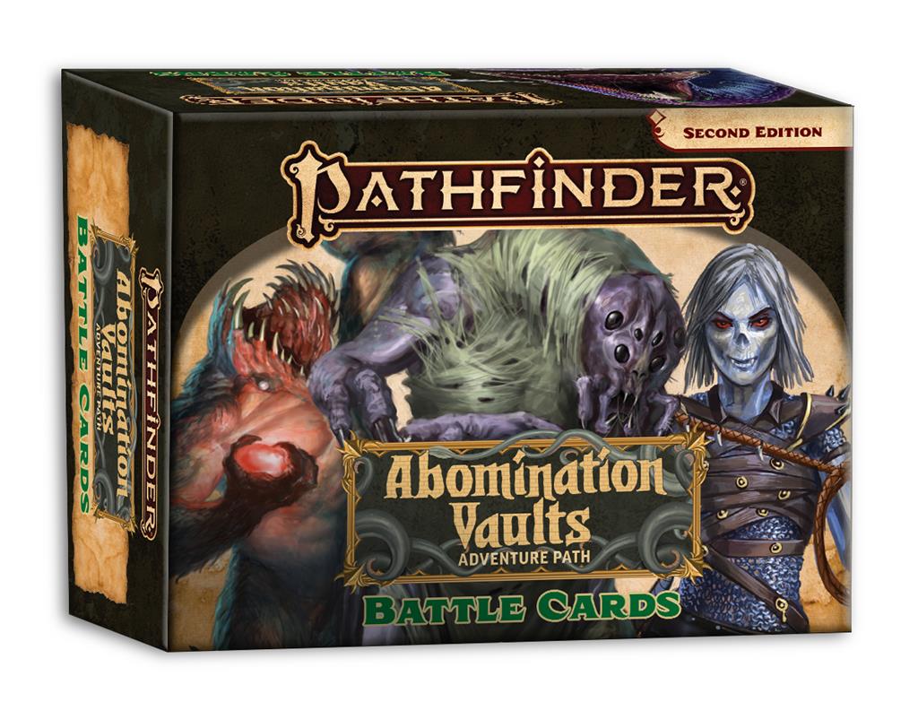 Pathfinder RPG: Abomination Vaults Battle Cards (P2) - EN Paizo Publishing