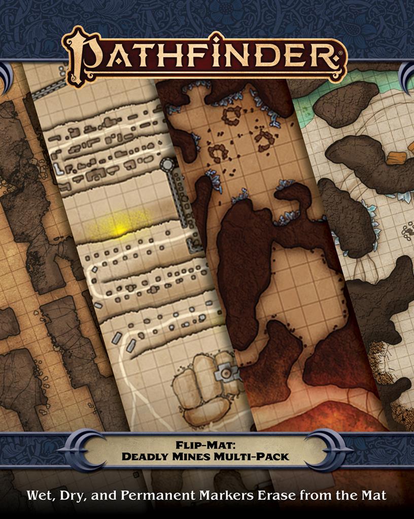 Pathfinder Flip-Mat: Deadly Mines Multi-Pack Paizo Publishing