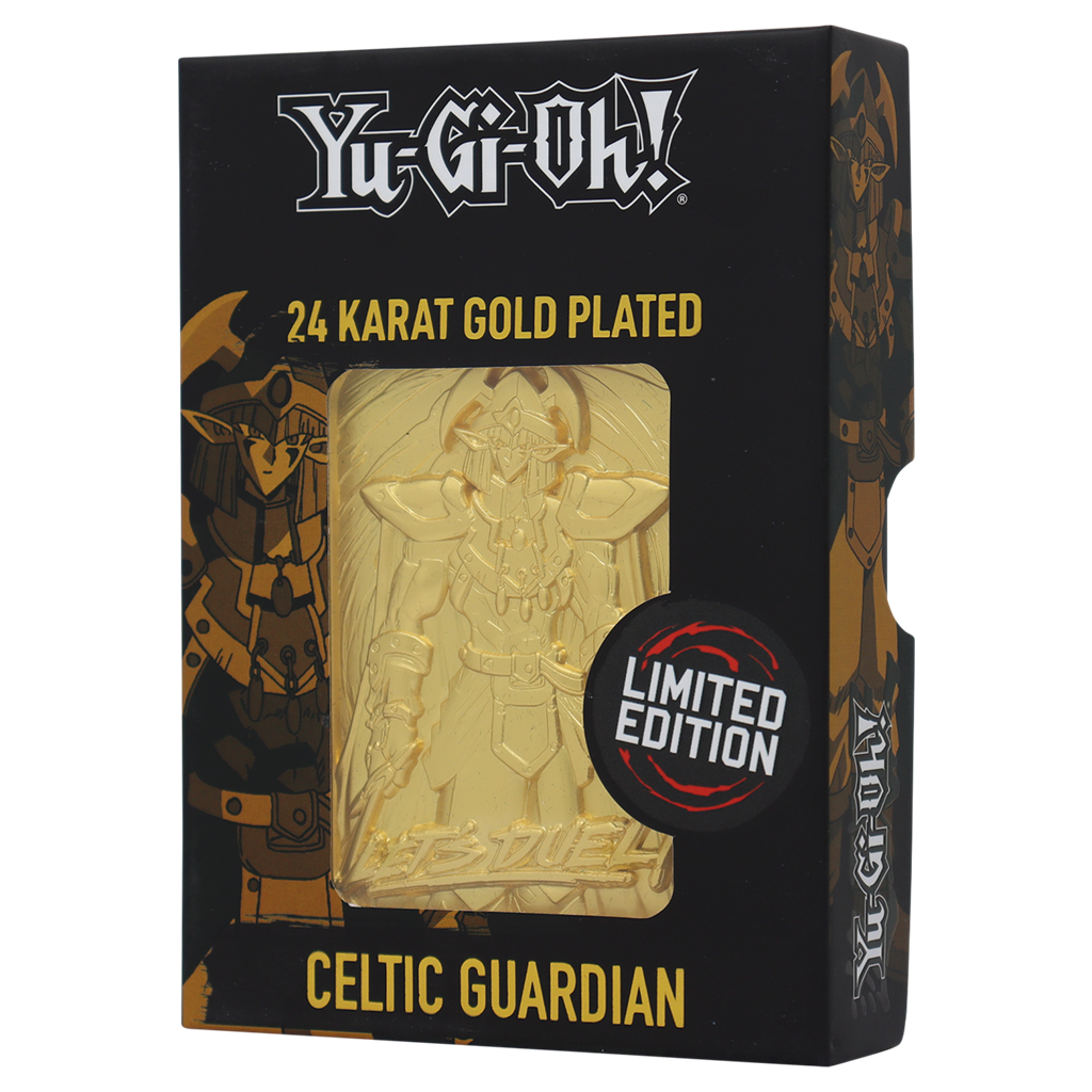 Yu-Gi-Oh! 24K Guldpläterad Celtic Guardian Samlarkort Fanattik