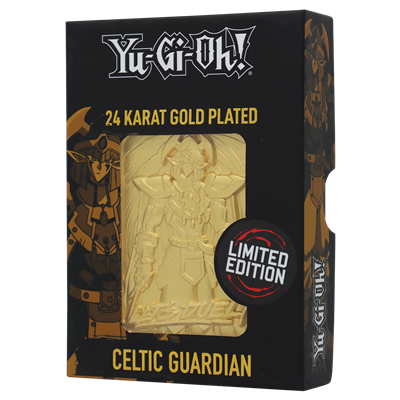 Yu-Gi-Oh! 24K Guldpläterad Celtic Guardian Samlarkort Fanattik