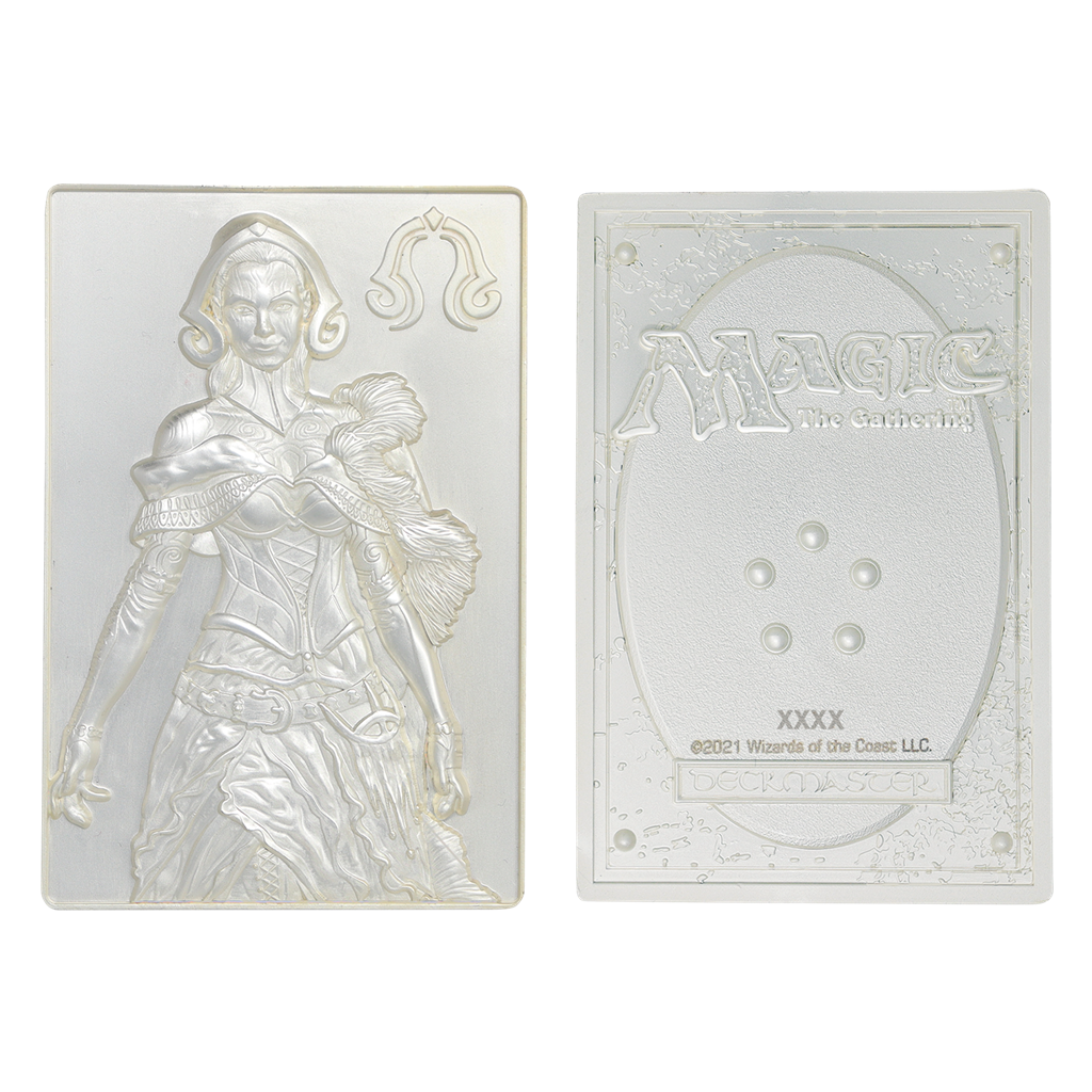 Magic the Gathering Limited Edition .999 Silver Plated Liliana Collectible Fanattik