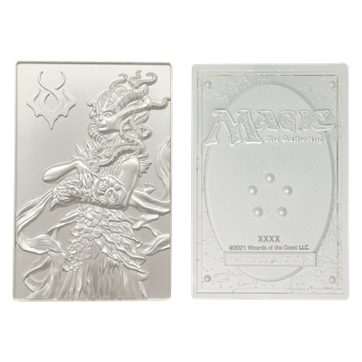 Magic the Gathering Limited Edition Vraska Silver Plated Collectible Fanattik