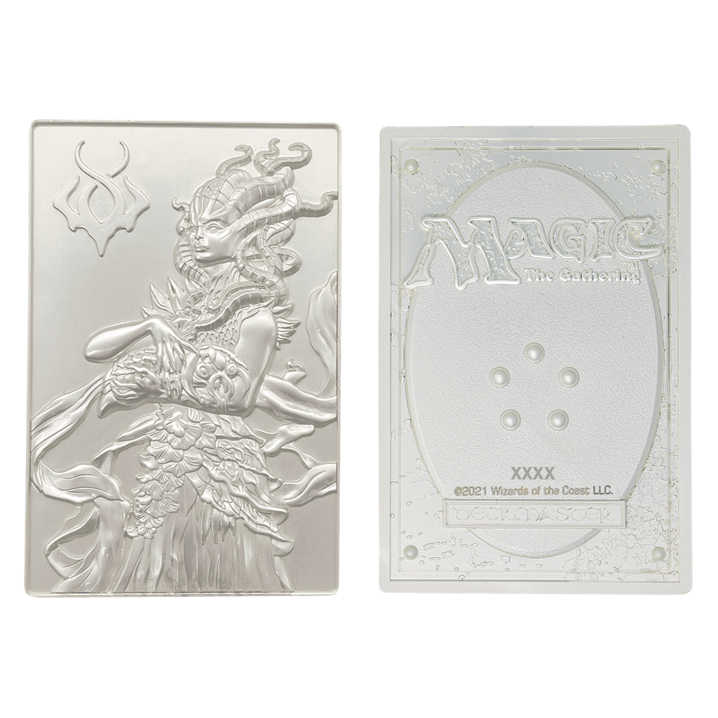 Magic the Gathering Limited Edition Vraska Silver Plated Collectible Fanattik