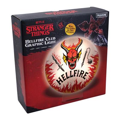 Stranger Things - Hellfire Club Logolampa Paladone